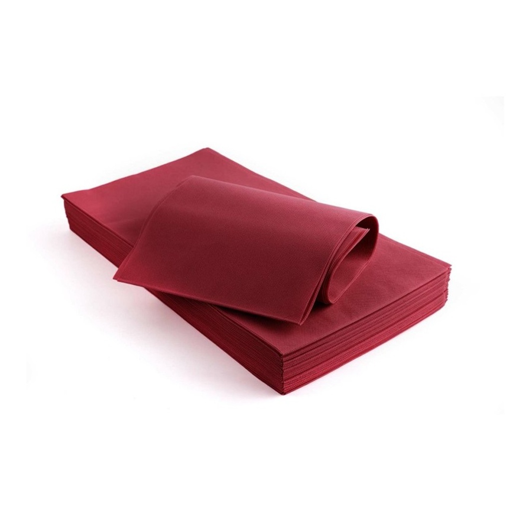 1057 Tovaglia 100x100 cm tnt bordeaux (25pz/cf)