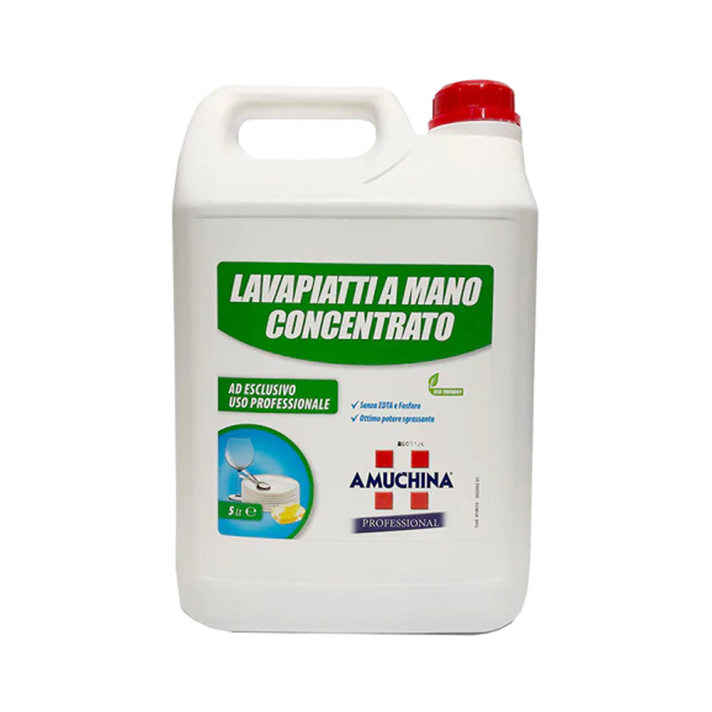 Amuchina detergente lavapiatti a mano concentrato 5 l