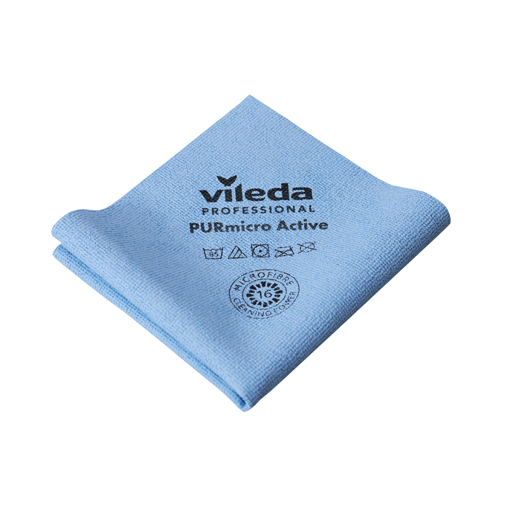 Panno PURMicro ACTIVE blu 38X35 cm per superfici (5pz/cf)
