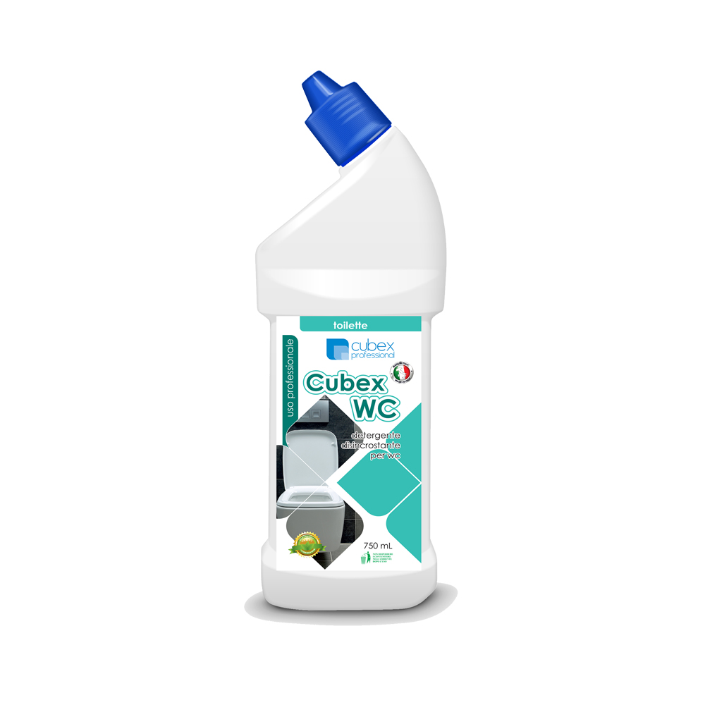 Cubex wc 750 ml - Detergente disincrostante per wc