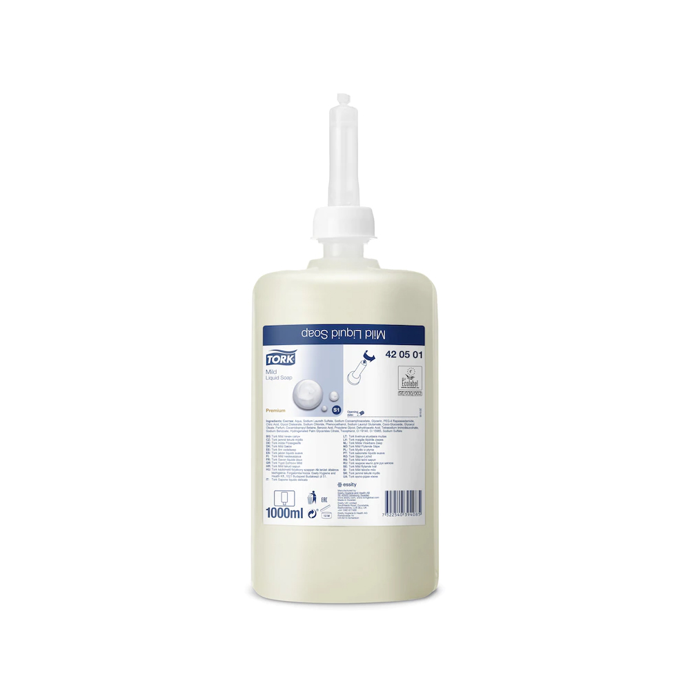 420501 Sapone liquido delicato 1000 ml Tork (Sistema S1)
