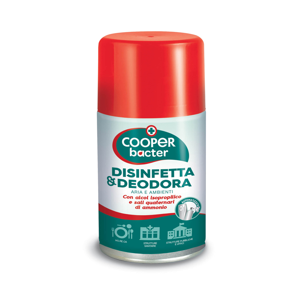 Cooperbacter bombola disinfettante aria ed ambienti 250 ml