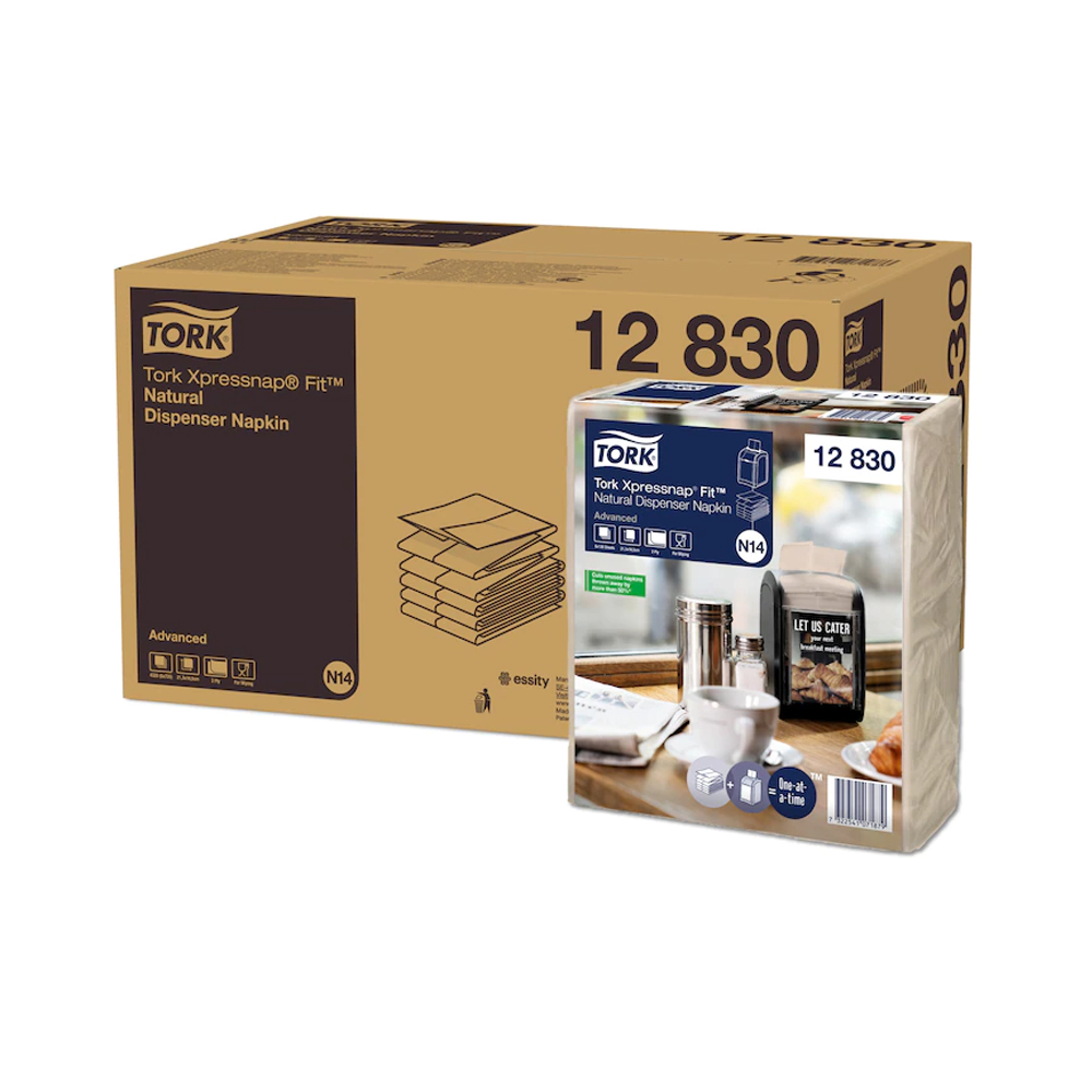 12830 Tovaglioli Xpressnap Fit natural Tork N14  (720pz/cf)