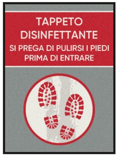 [VLD0035] Tappeto l-mat disinfetta e asciuga 85x60 cm