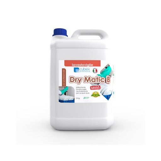 [CBXPR0049] Dry Matic B 5 kg - Brillantante lavastoviglie per acque dure