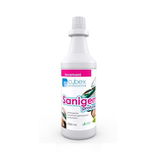 [CBXPR0125] Sanigerm profumato 1000 ml -  sapone lavamani igienizzante profumato ai sali quaternari di ammonio