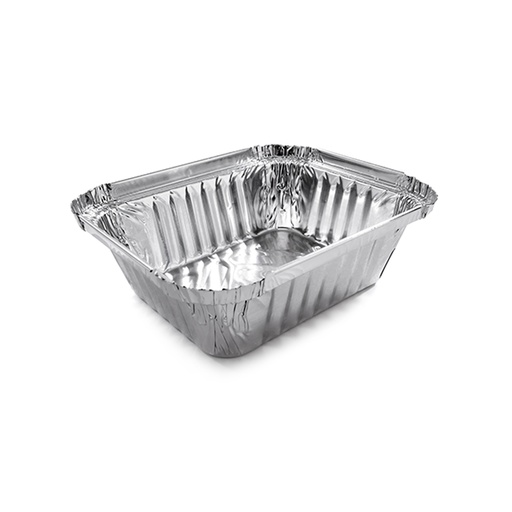 [CNTL0012] P0757CO R28l vaschetta alluminio 1 porzione (100pz/cf)