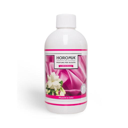 [HRM0009] Horomia profuma bucato concentrato 500 ml - Fragranza muschio e loto