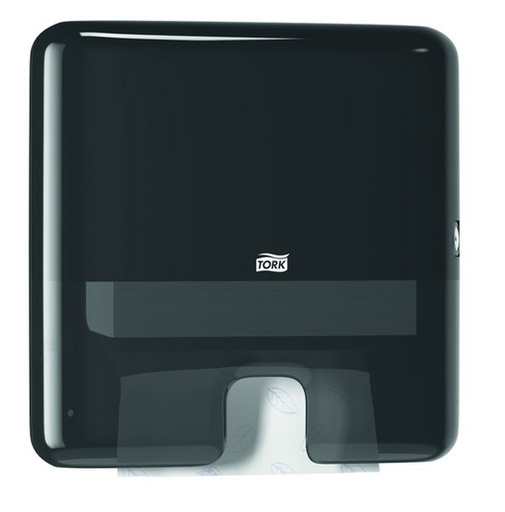 [TRK0071] 552108 Dispenser Mini asciugamani piegati a Z manuale nero Tork (Sistema:H2)