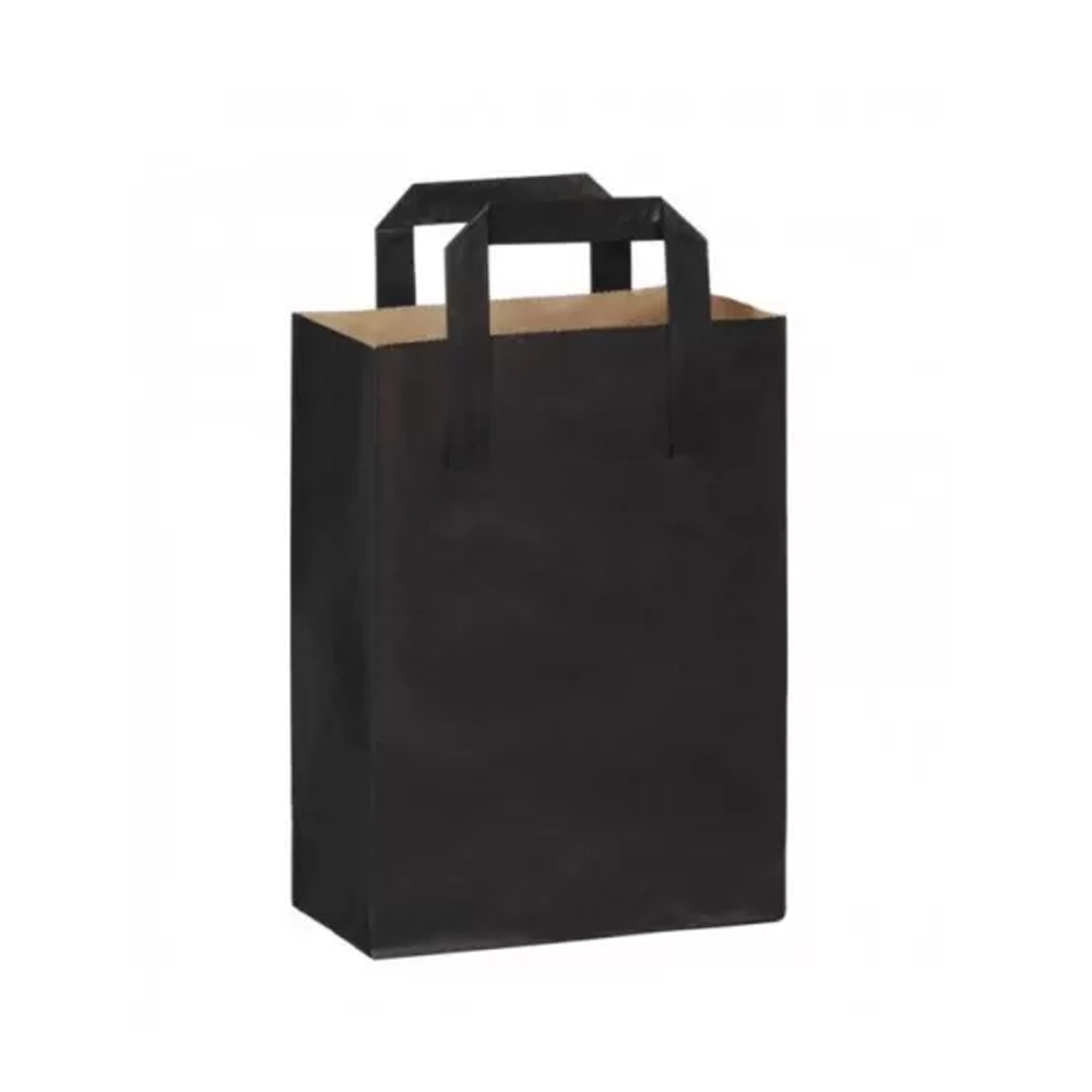210CABABYN Shopper baby nera 17.5x9x21.5 cm in carta (500PZ/CA)