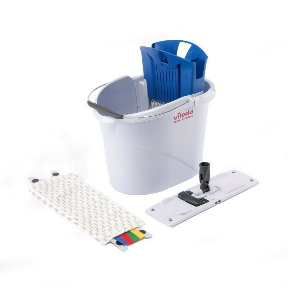 UltraSpeed Mini Kit  per lavaggio pavimenti (Mop, telaio, secchio con pressa)