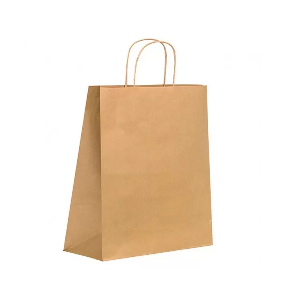 210CABF2718BR Shopper avana con manici sottili 27x18x29 (200pz/ca)