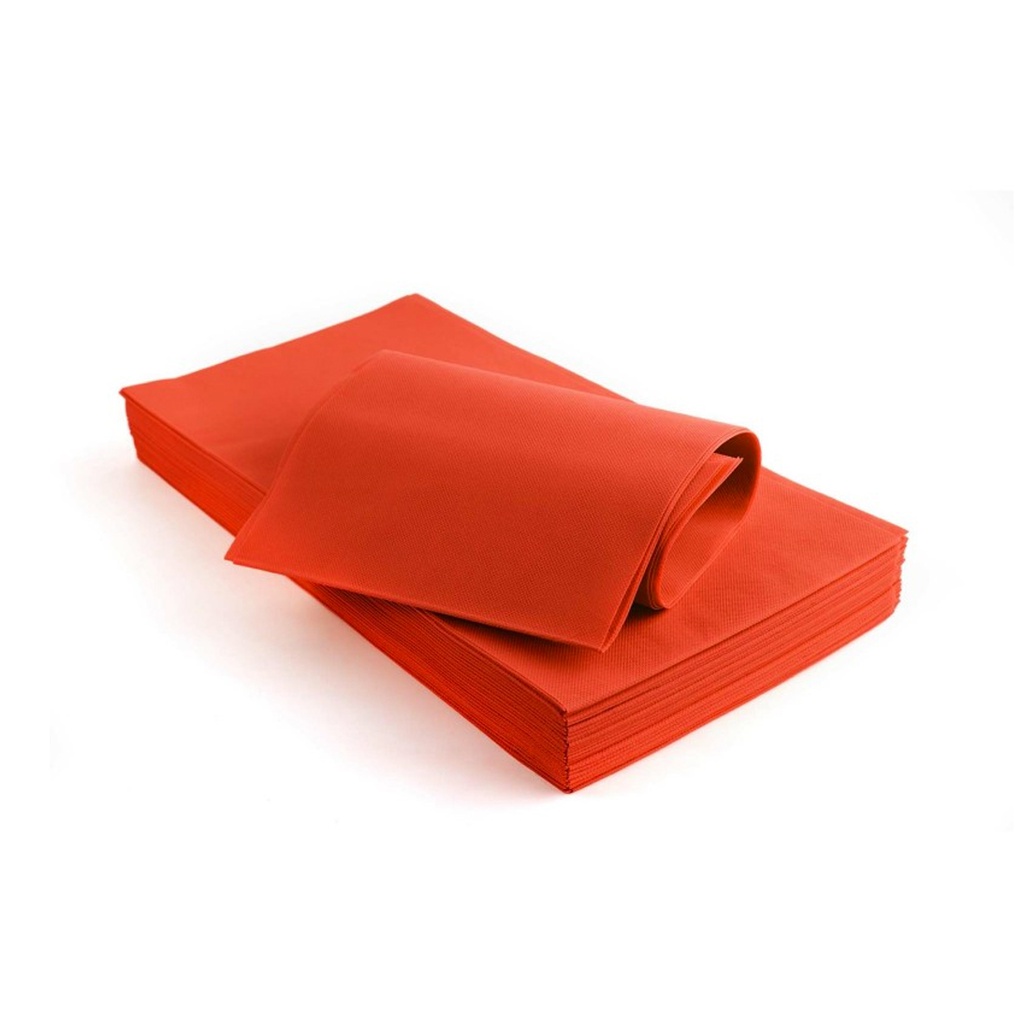 Tovaglia 100x100 cm tnt rosso (25pz/cf)