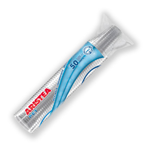 205090 Bicchieri Aristea R-PET 200 CC (50pz/cf)