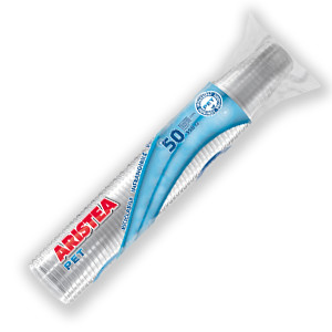 206092 Bicchieri Aristea R-PET 350 CC SLIM (50pz/cf)