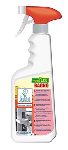 Verde eco bagno 750 ml - detergente anticalcare lucidante bagno