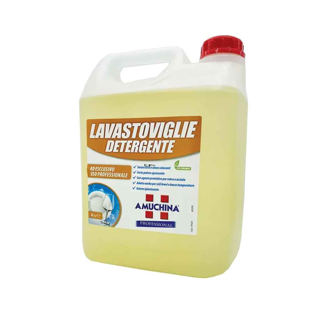 Amuchina detergente lavastoviglie per acque dure 6 kg