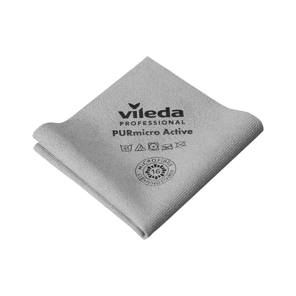 Panno PURMicro ACTIVE grigio 38X35 cm per superfici (5pz/cf)