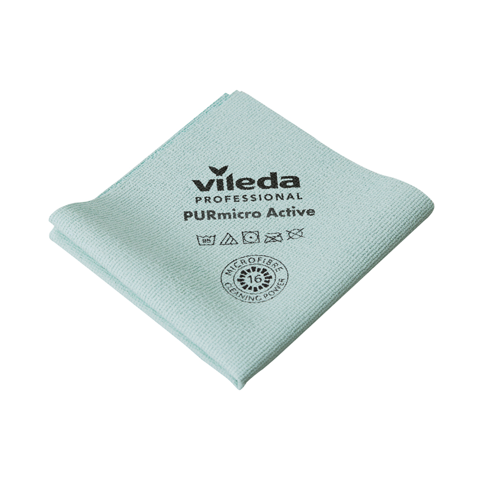 Panno PURMicro ACTIVE verde 38X35 cm per superfici (5pz/cf)
