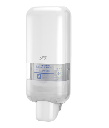 564500 Dispenser per sapone e disinfettante manuale bianco 1000 ml Tork (Sistema:S4)
