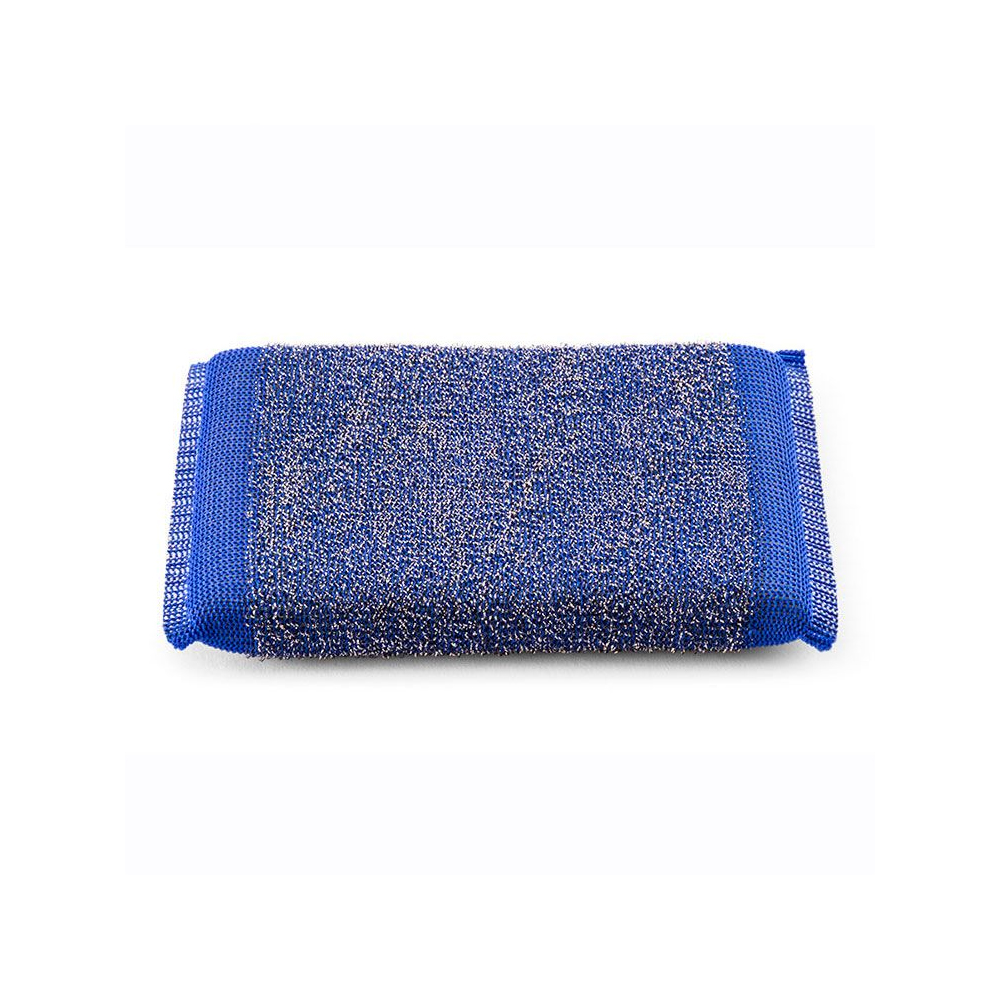 Spugna inossidabile blu 10x14 cm (6pz/cf)