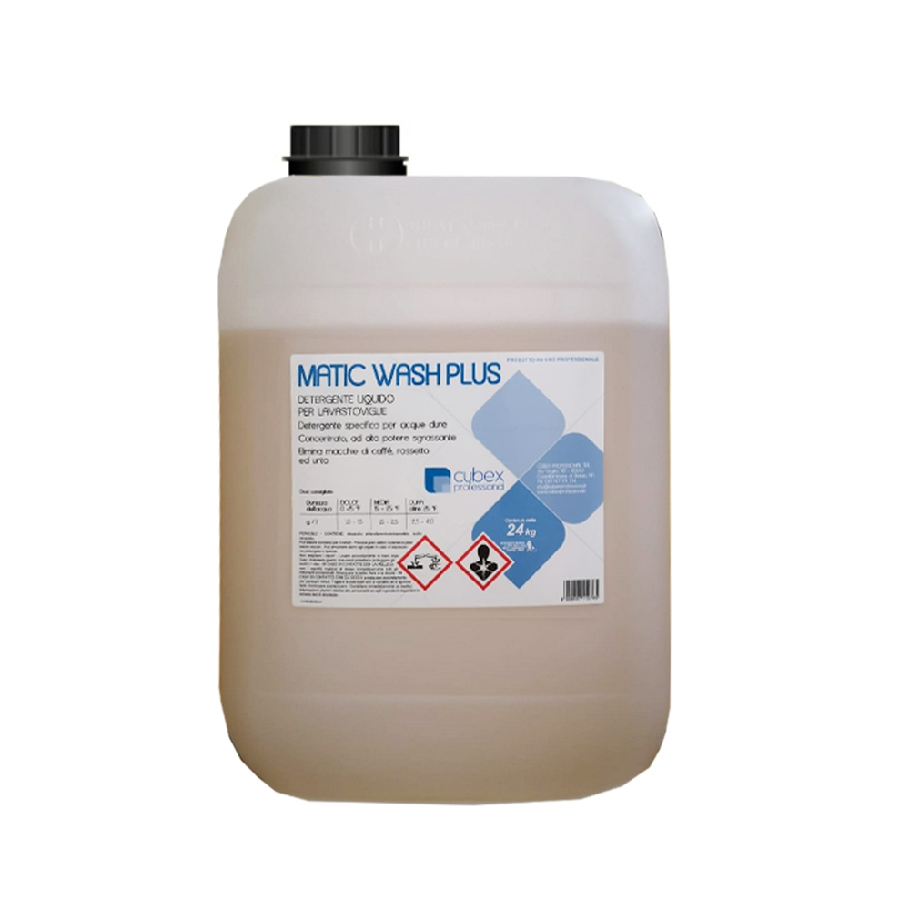 Matic wash plus detergente lavastoviglie 24 kg 