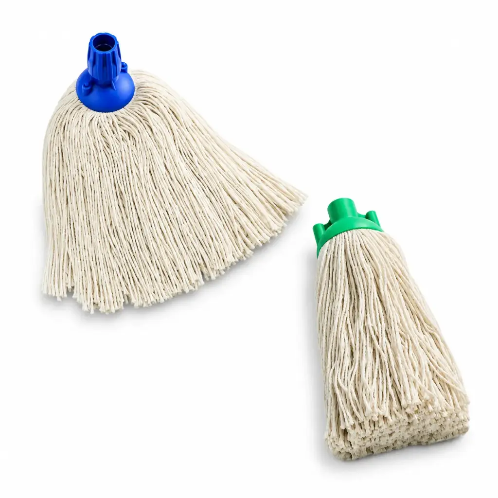 Mop 200 gr cotone filo fine con attacco a vite Ecolabel