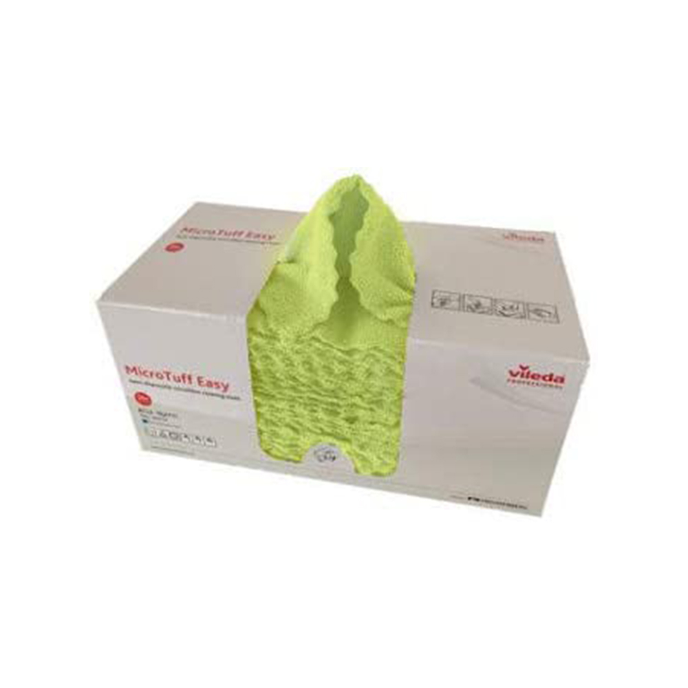 Panni MicroTuff Easy giallo 30x30 cm per superfici a durata limitata (50pz/cf)