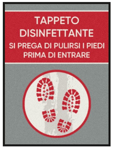 Tappeto l-mat disinfetta e asciuga 85x60 cm