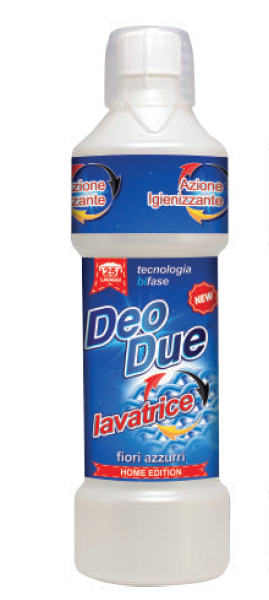 Deo due lavatrice detergente  fragranza fiori azzurri 1 kg