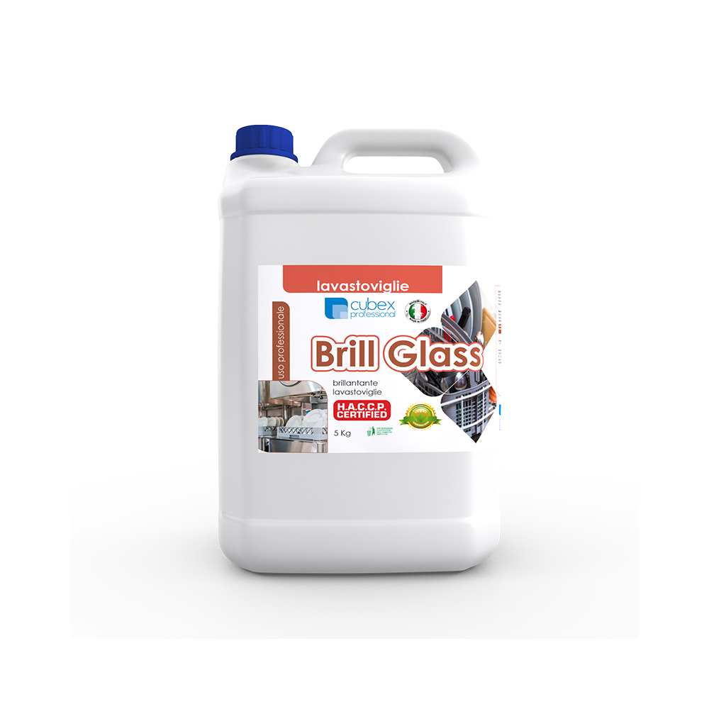 Brill Glass 5 kg - Brillantante lavastoviglie
