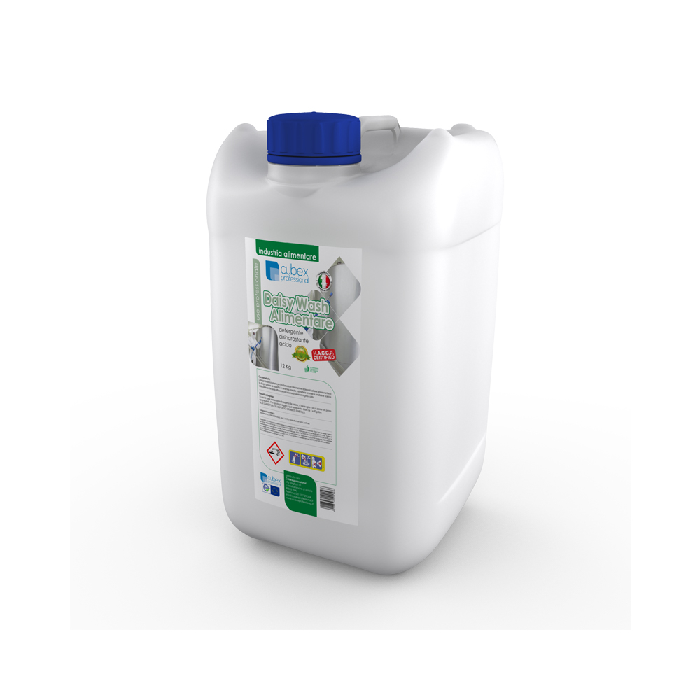 Daisy Wash Alimentare 12 kg - Detergente disincrostante acido
