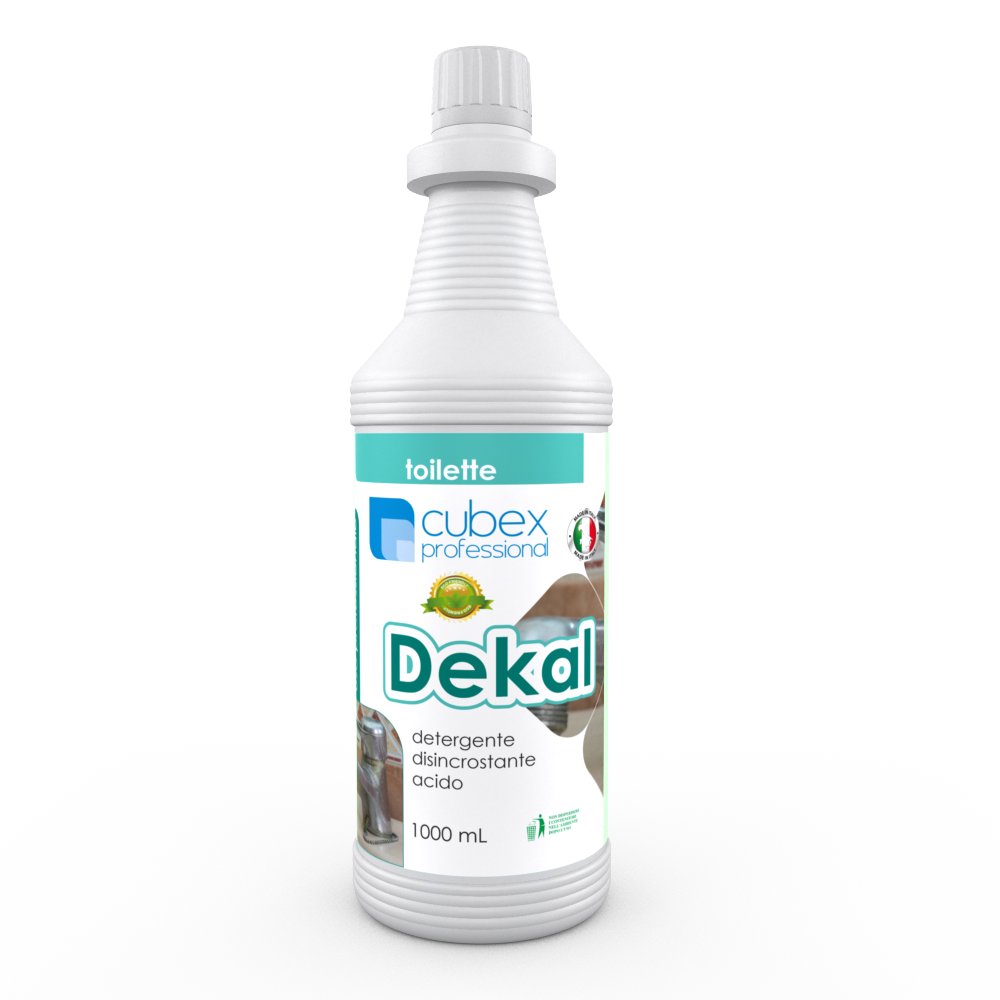 Dekal 1000 ml - detergente disincrostante per acciaio
