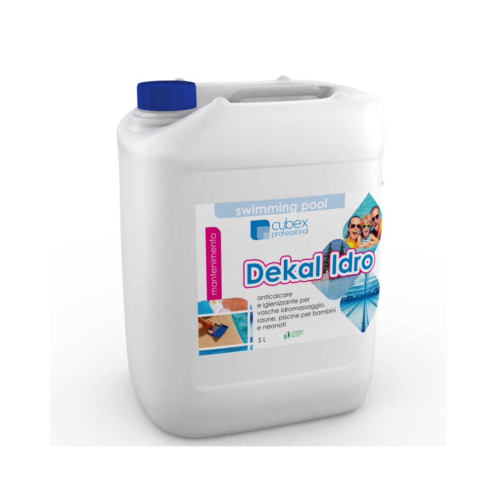 Dekal Idro 5 lt - Anticalcare igienizzante per idromassaggi e piscine