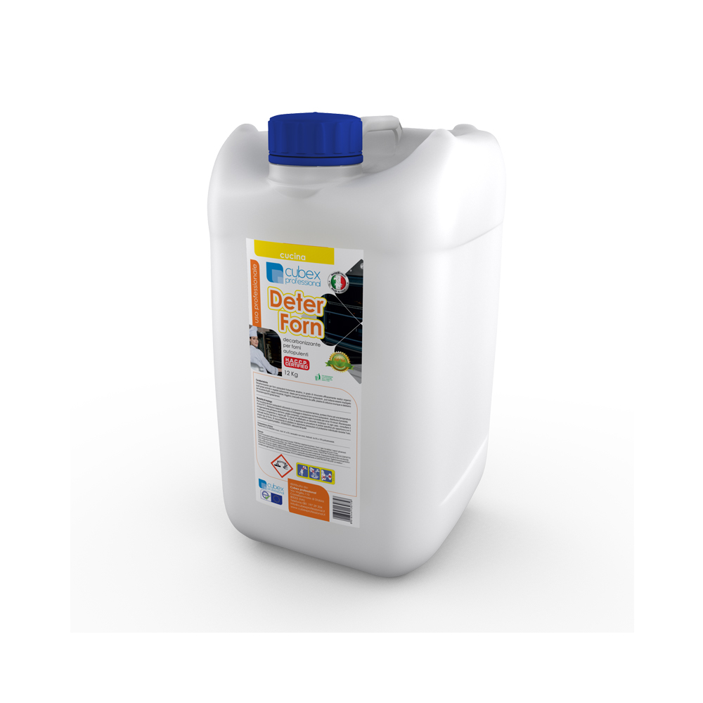 Deter Forn 12 kg - Detergente decarbonizzante per forni autopulenti