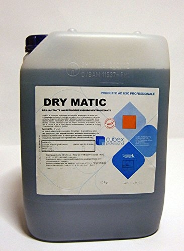 Dry matic B 10 kg - Detergente brillantante lavastviglie per acque dure