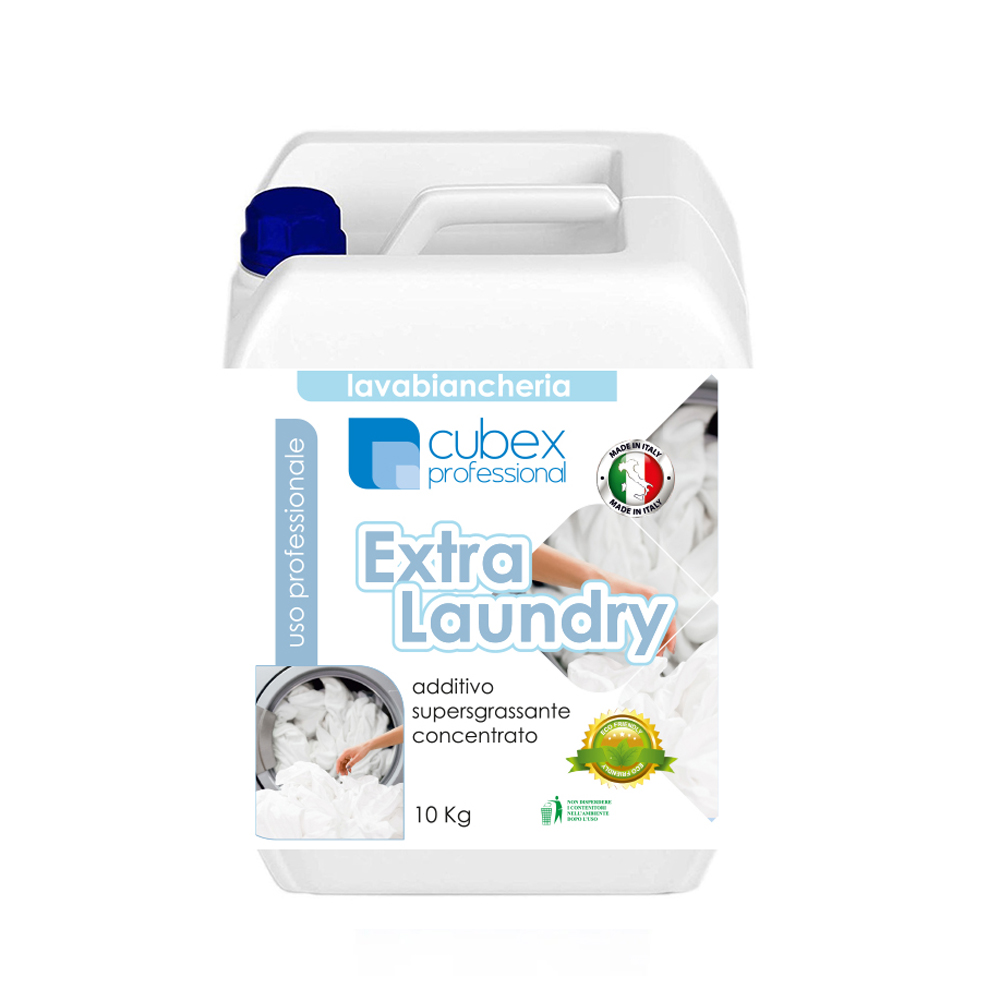 Extra laundry 20 kg - additivo supersgrassante concentrato per lavatrici