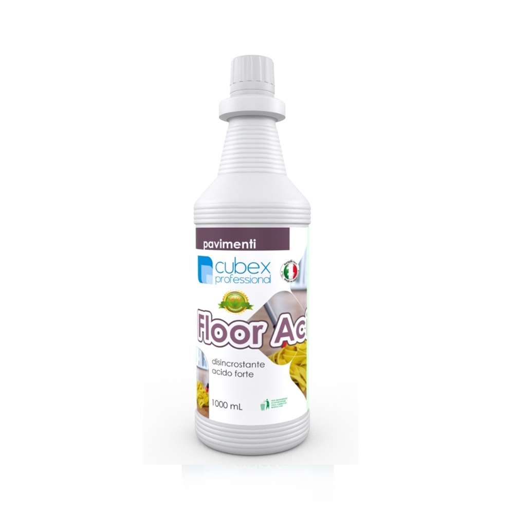 Floor acid 1000 - detergente disincrostante acido forte per pavimenti