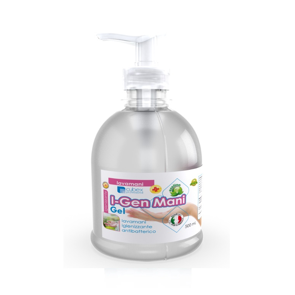 I-gen mani 500 ml - gel igienizzante mani con alcool maggiore 70%