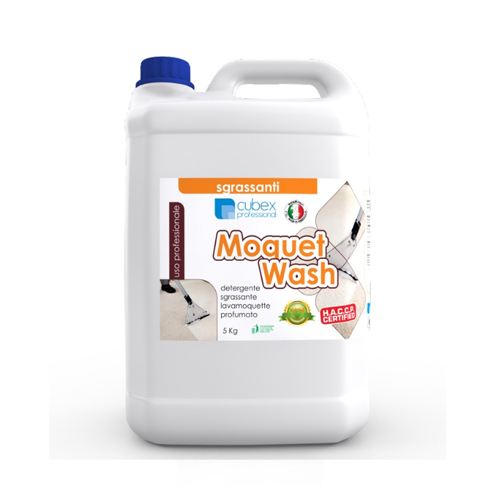 Moquet wash 5 kg - Detergente sgrassante lava moquette