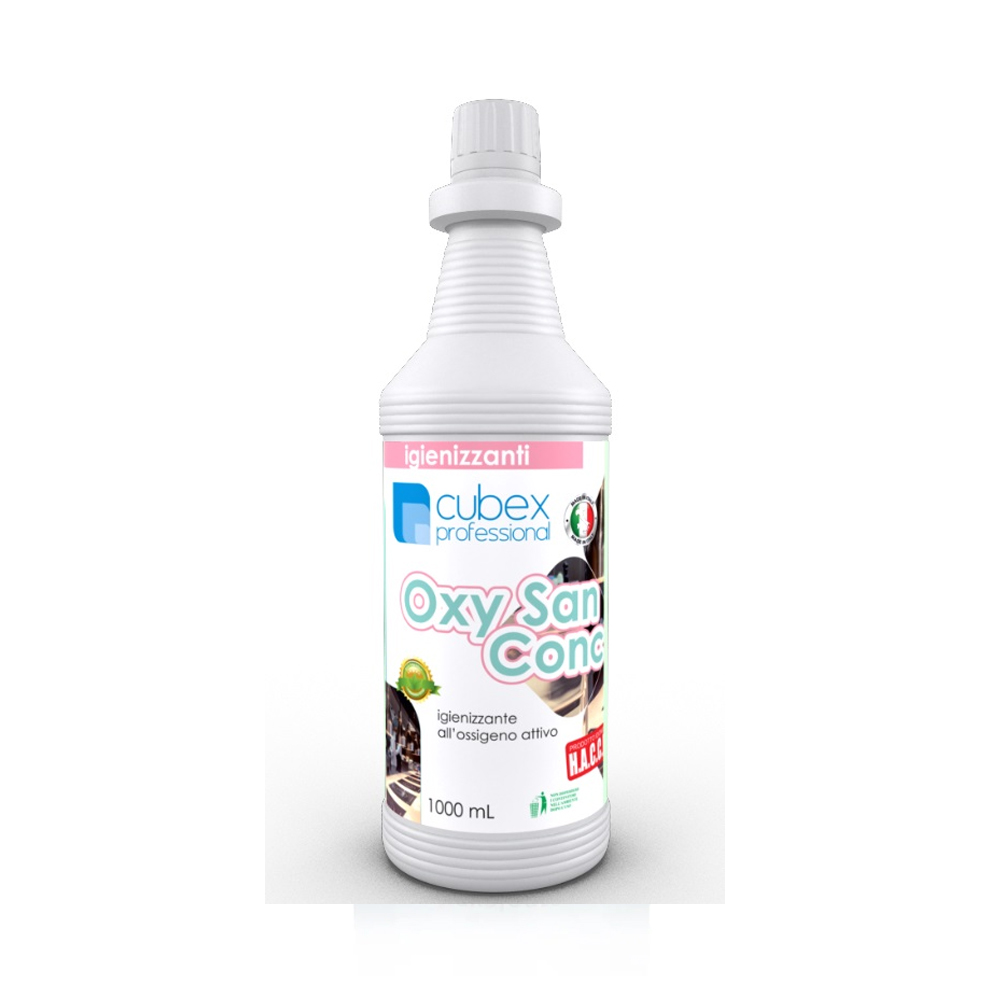 Oxy san 1000 ml - detergente igienizzante a base di ossigeno liquido
