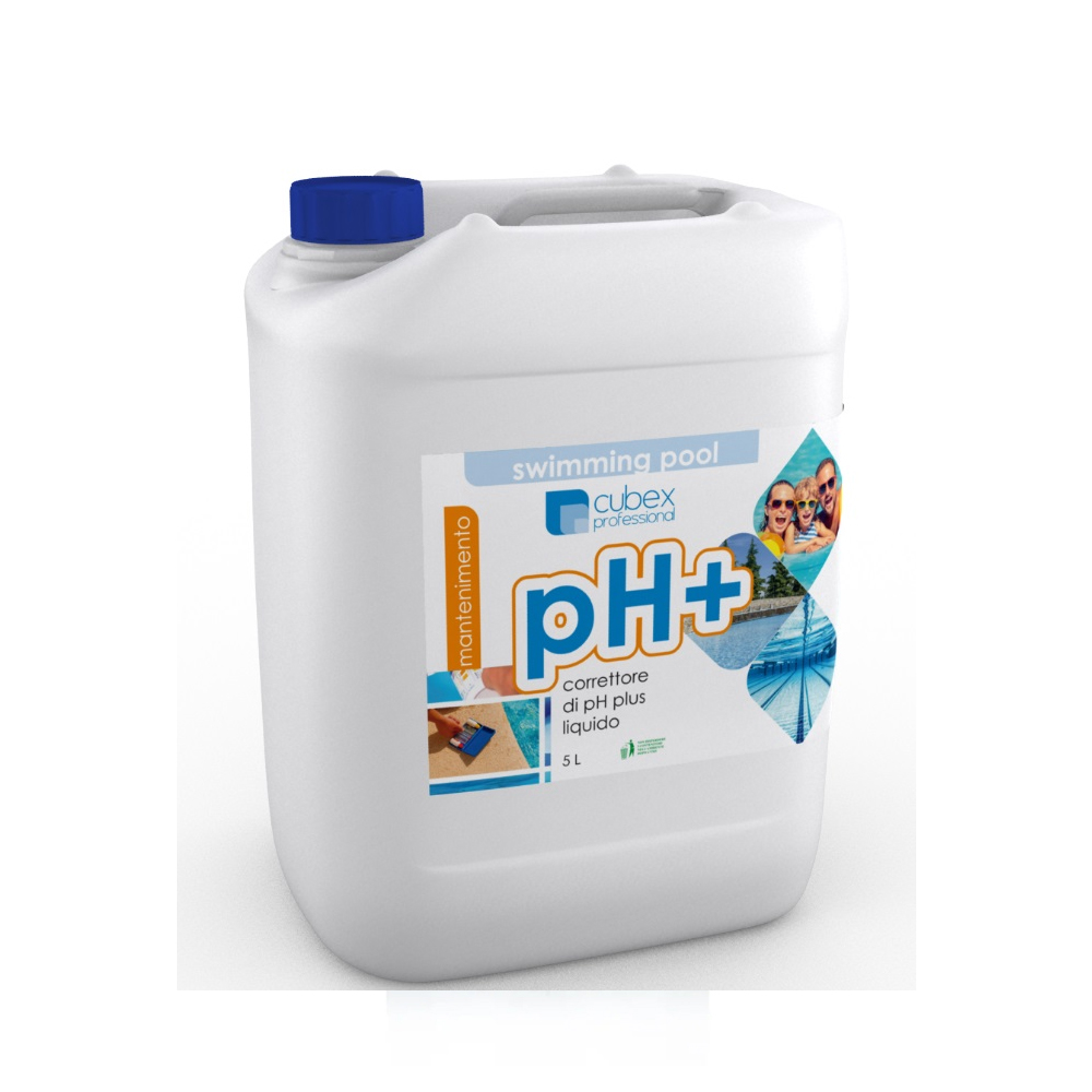 Ph piu 5 lt - correttore ph plus per piscine