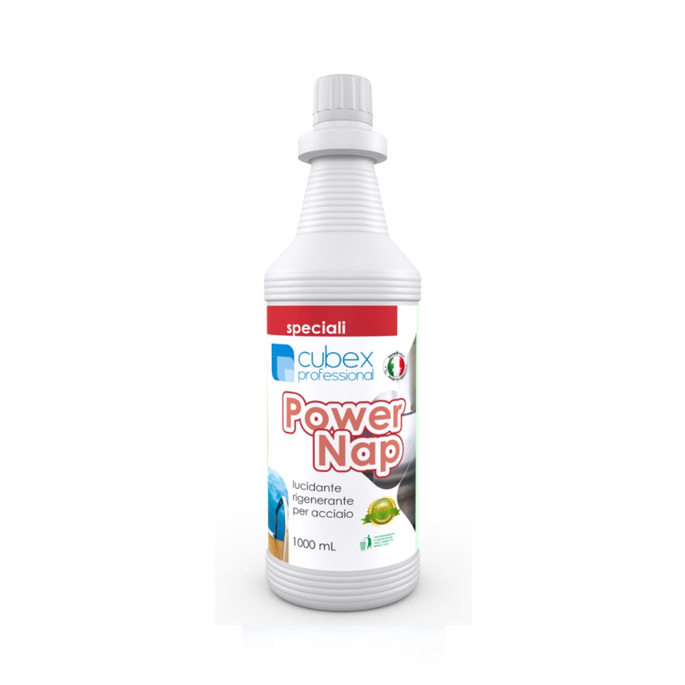 Power nap 1000 ml- lucidante rigenerante acciao 