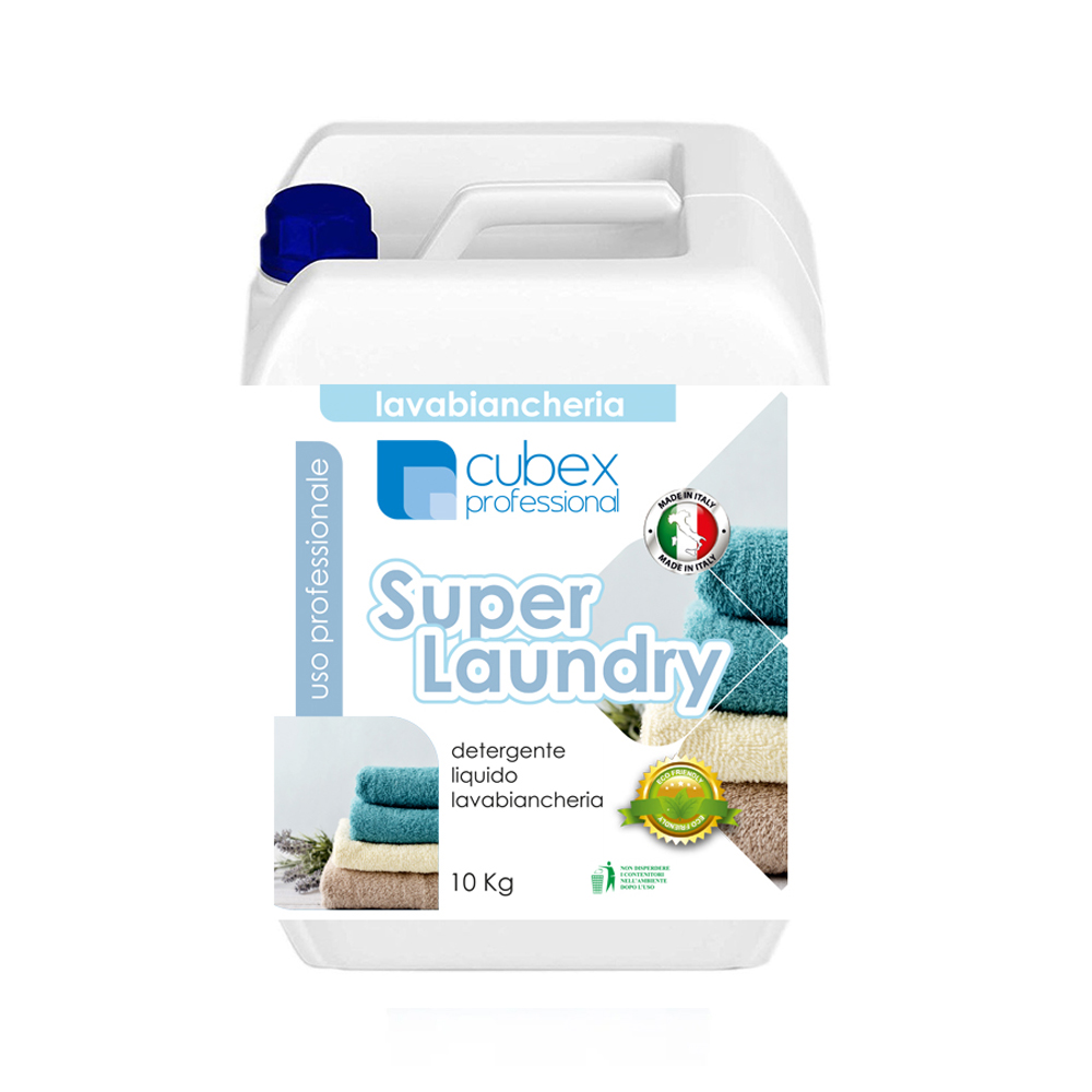 Super laundry 20 kg - detergente liquido lavabiancheria