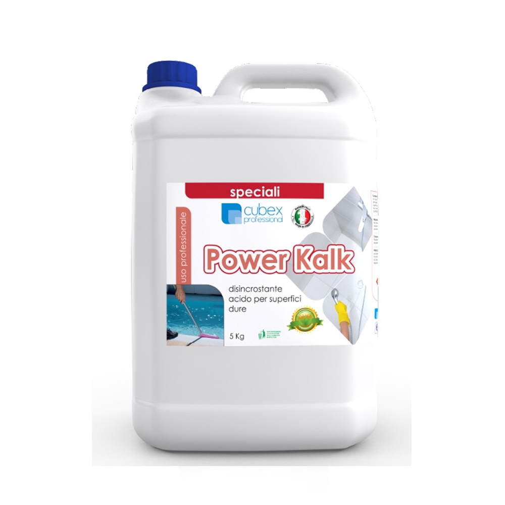 Power kalk  6 kg - disincrostante acido per superfici dure