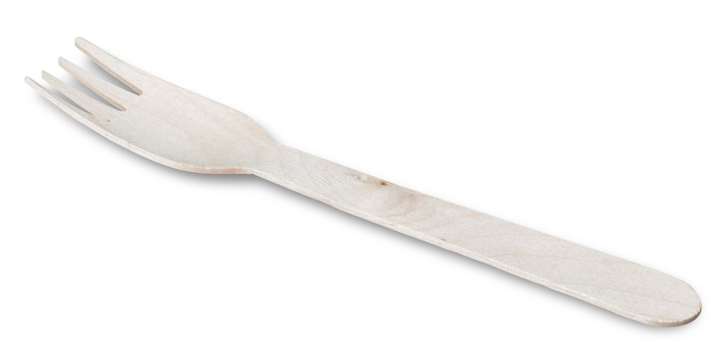 070551 Forchetta Ecowood in legno 16,5 cm (100pz/cf)