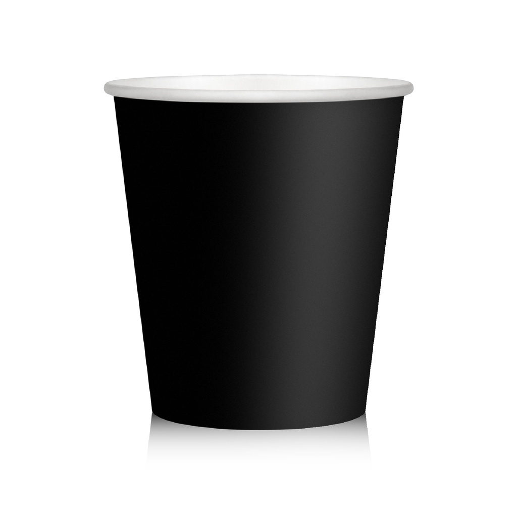 91141/91161 Bicchieri caffe neri in cartoncino 75 ml (2,5 oz) (50pz/cf)