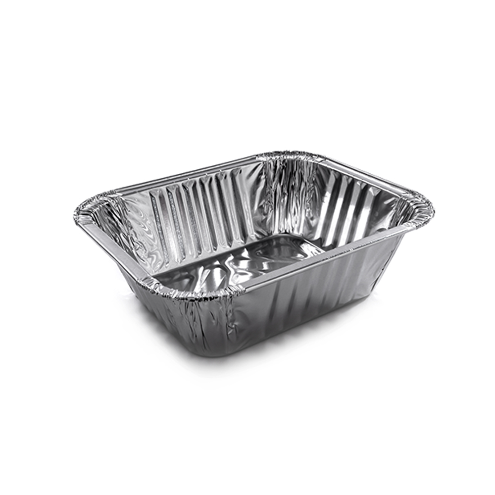 P0011CO R10g vaschetta alluminio 1 porzione no coperchio (100pz/cf)