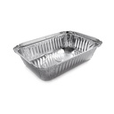 P0767CO R1L vaschetta alta alluminio 2 porzioni (100pz/cf)