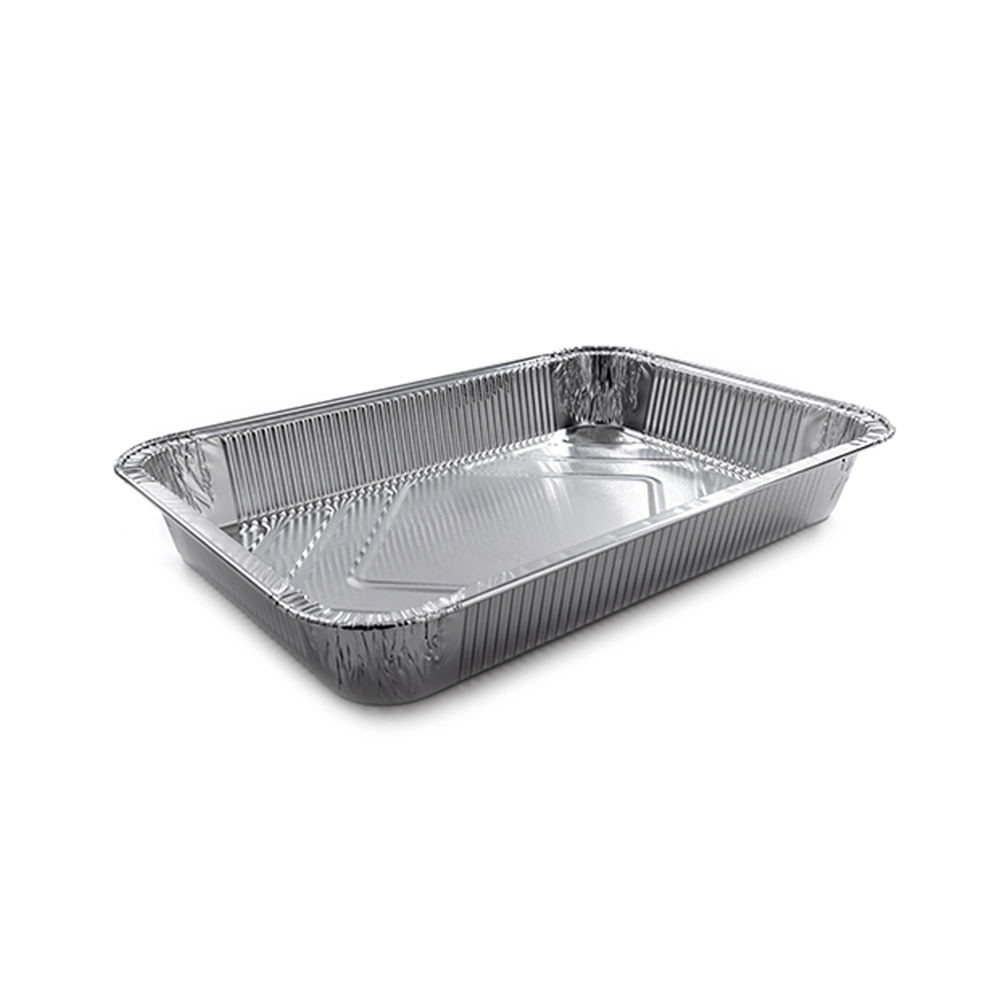 P0002CO R2g vaschetta alluminio 6 porzioni no coperchio (50pz/cf)